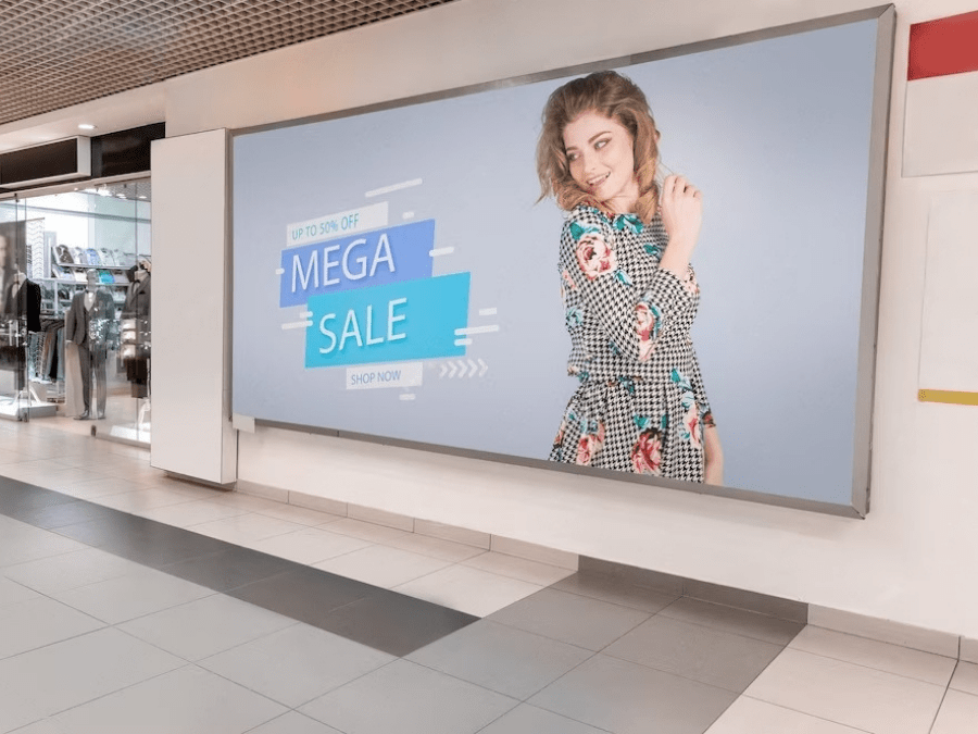 Captivate, Connect, and Conquer with Mall Branding.